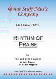cover Rhythm of Praise SATB choral sheet music cover